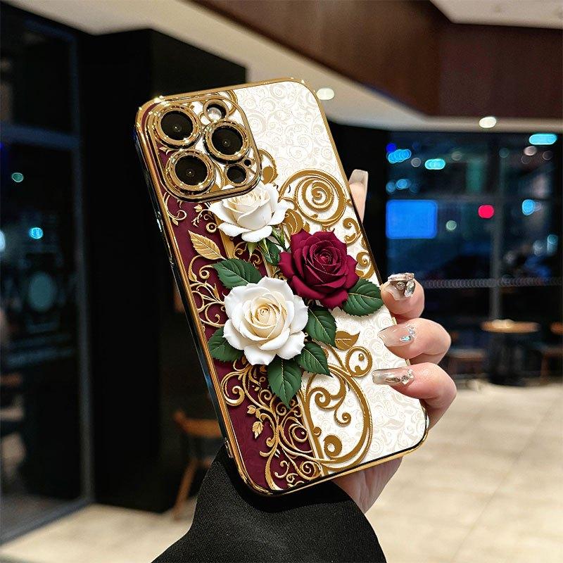 

Гальванізований скляний чохол для телефону, підходить для iphone 17, 16, 15, 14, 13, 12, 11pm Pro Plus та інших моделей телефонів. iPhone 15 Pro