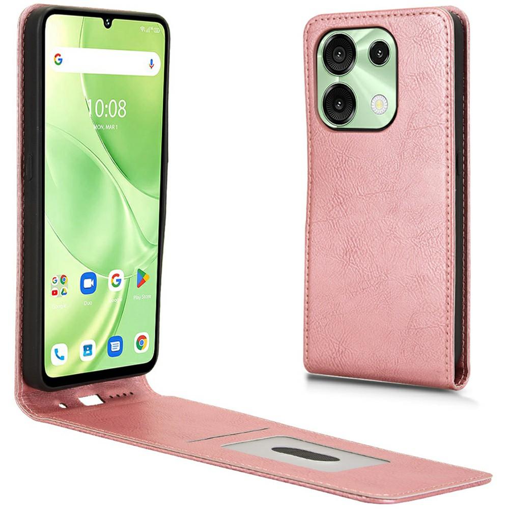 For Umidigi G9 5G/Note 90 Case with Card Slot Magnetic Vertical Flip Leather Phone Cover