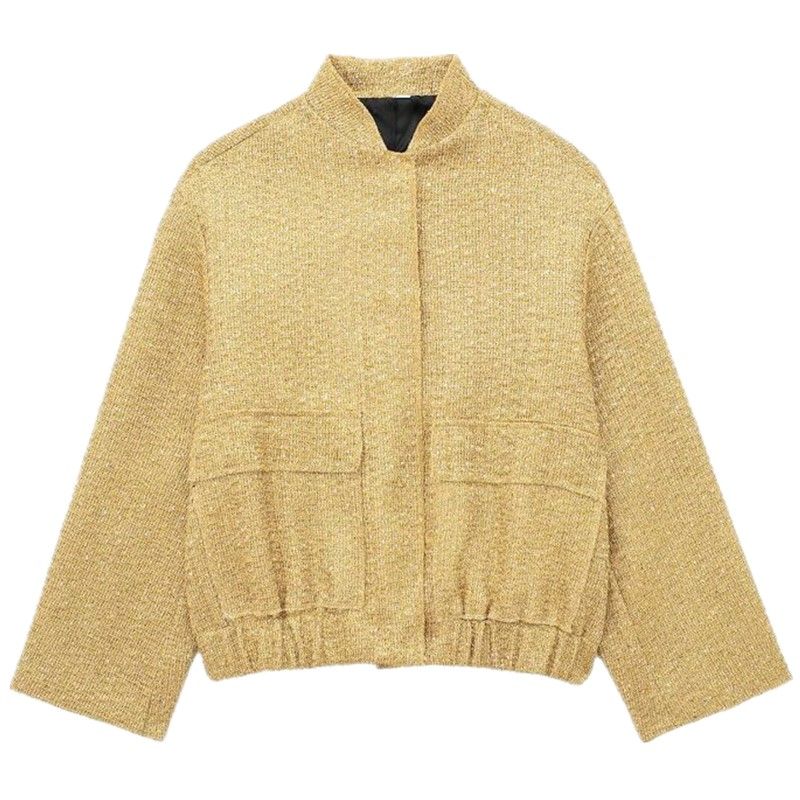 Fashion Style 2023 Autumn New Arrival Female Easiest for Match Slimming and Fashionable Casual Series Beads Decoration Outwear 7925993