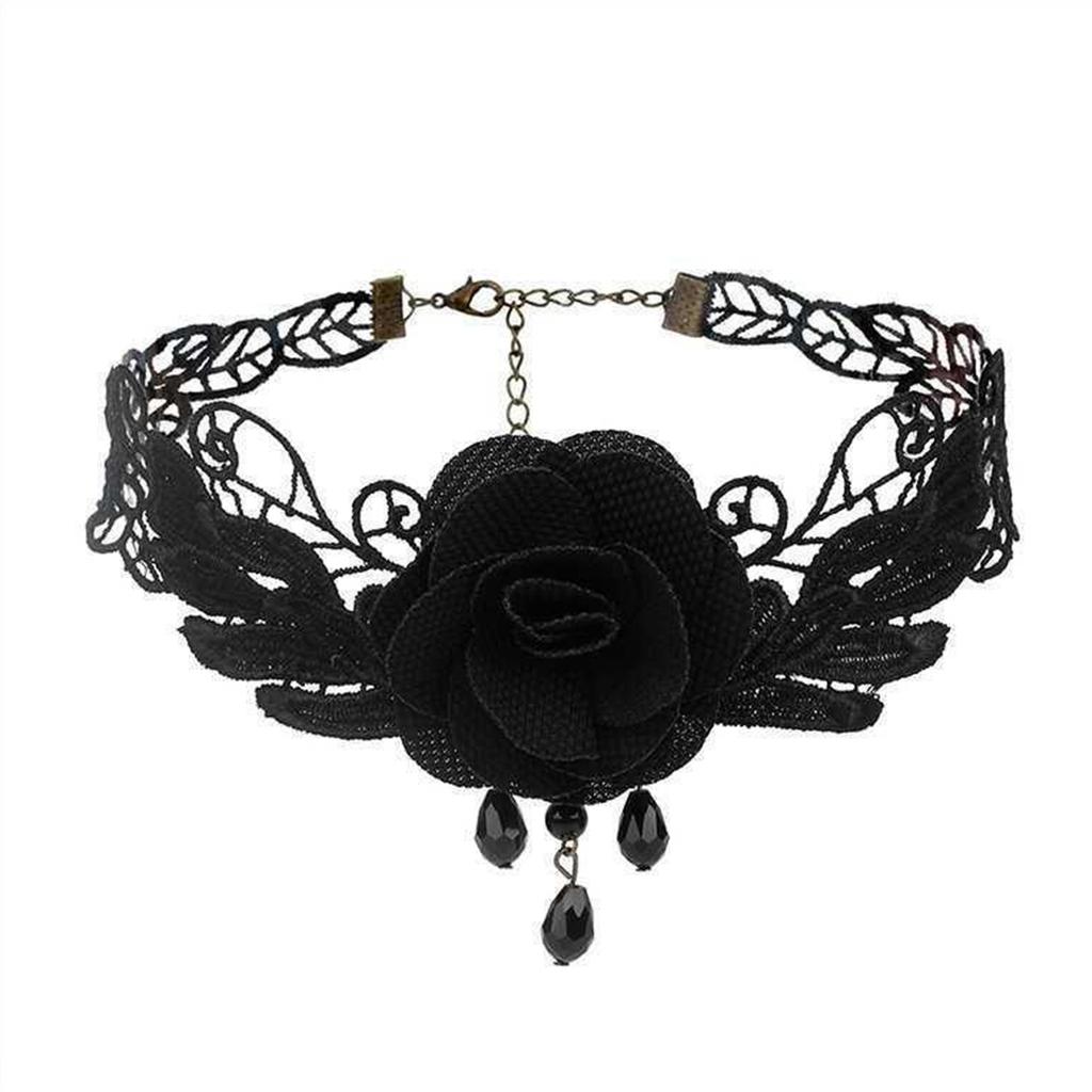 Bride Lace Necklace - Costume Accessory for Women