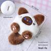 Cute Kitten Plush Brooch - DIY Squeaky Cartoon Pendant Ornament