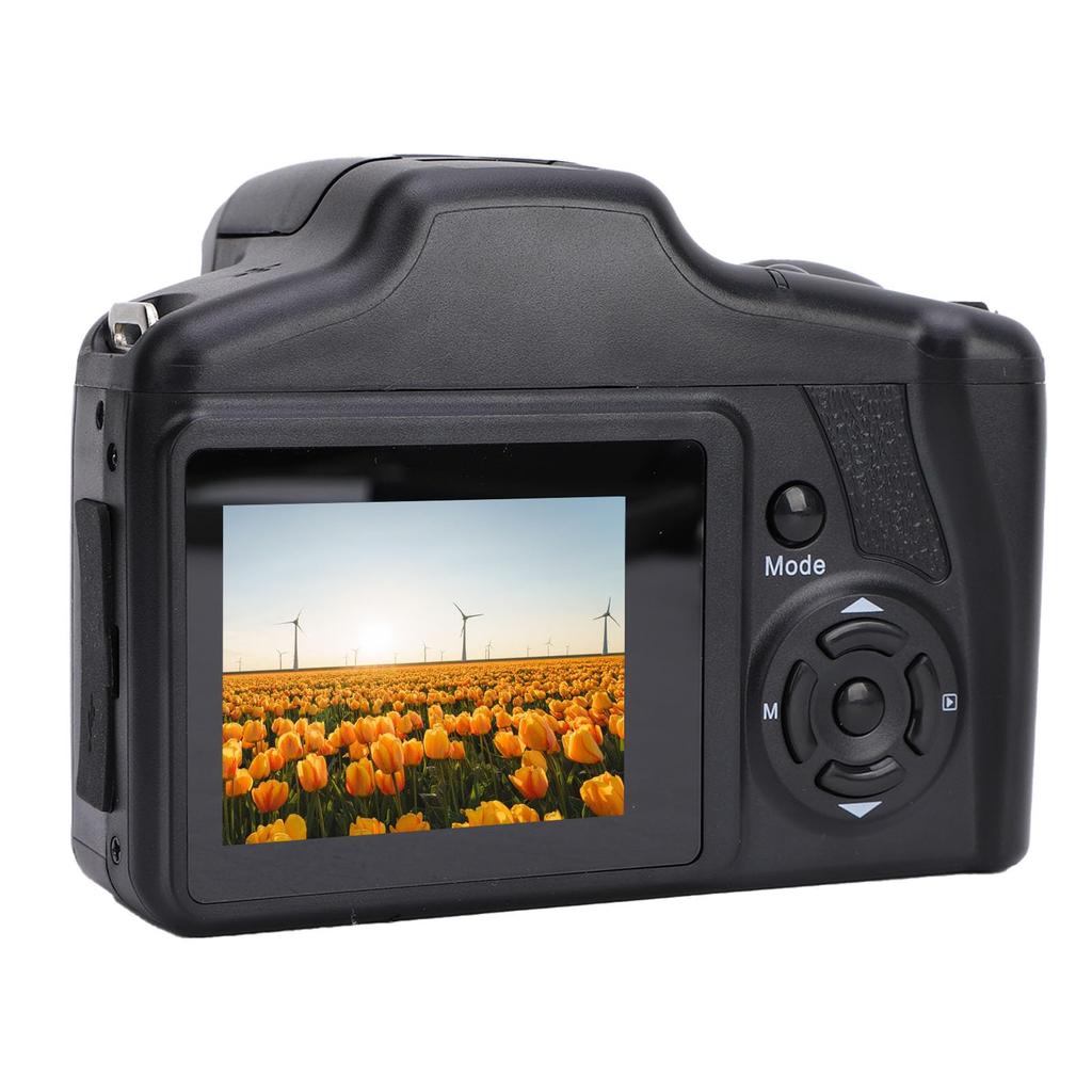 1080P HD Digital Camera for Photography, 16X Zoom Micro SLR Digital Camera with 2.4" LCD Screen, 16MP Portable Video Camera for Selfie Vlogging