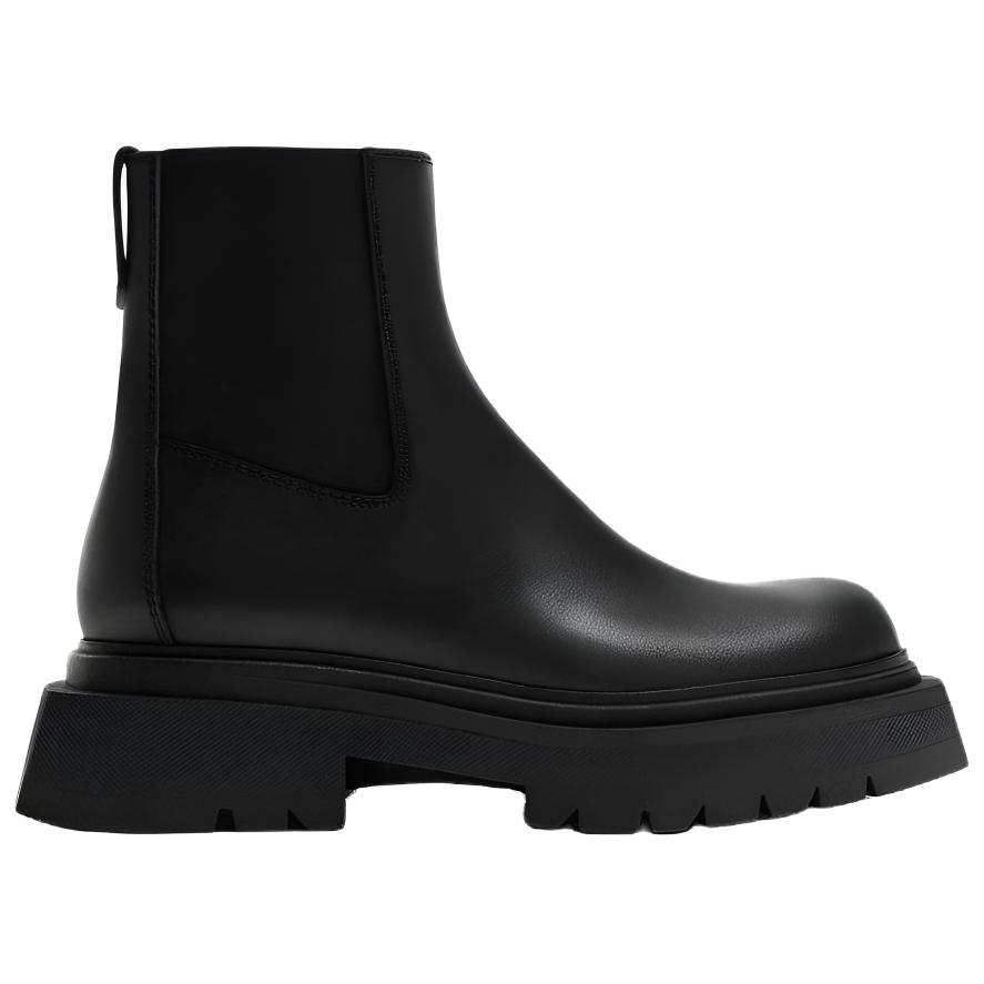 Zara Pu Fashion Comfortable Classic Short Chelsea Boots Men Boots Black 2008620800