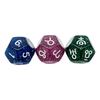 3Pcs/set Astrological Dices 12 Sided Polyhedral Astrology Tarot Divination Dices Set