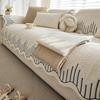 New Pure Cotton Sofa Cushion Cotton Fabric Non-Slip Seat Cushion All-Inclusive Sofa Cover Cover Cloth Towel For All Seasons