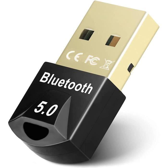 Bluetooth Key USB Dongle - Phonillico - Bluetooth 5.0 - Compatible Windows 11-7 - Fast Transmission
