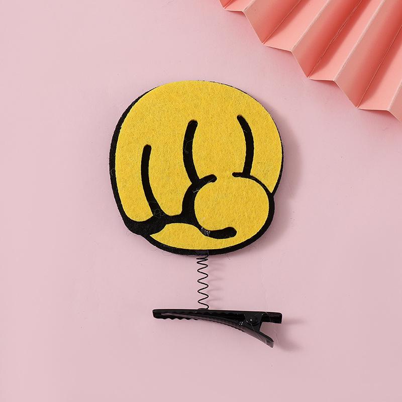 Cute Rock Paper Scissors Duckbill Hair Clip - Children's Festival Performance Hairpin