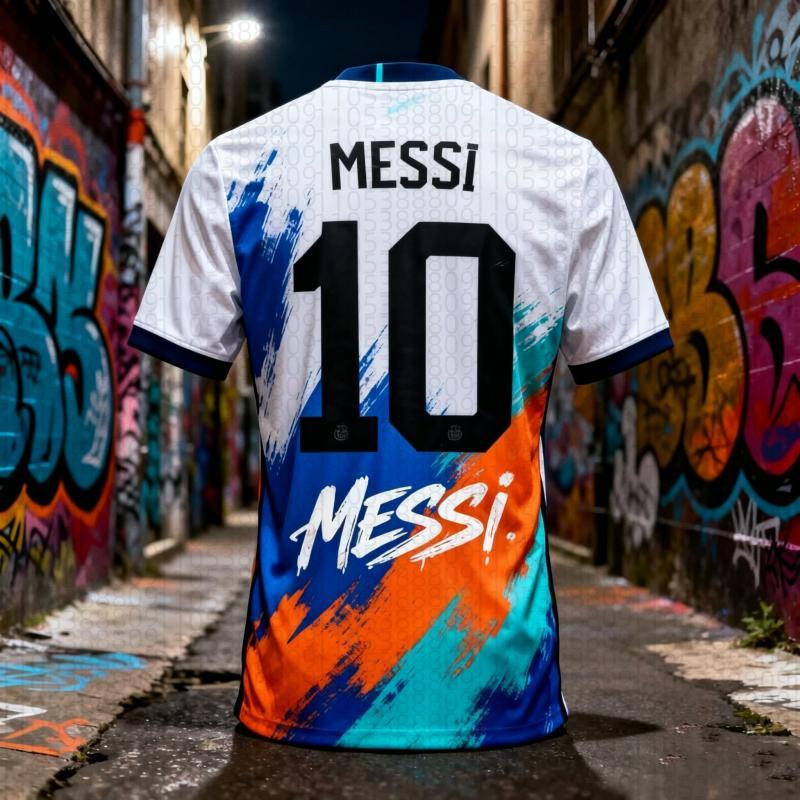 New # 10 Football Jersey - for Outdoor Sports, Quick Drying, Lightweight and Comfortable - for Parents and Children