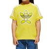 Adidas Originals T Shirt Yellow Children Aged 3 7 Years Old JD0457