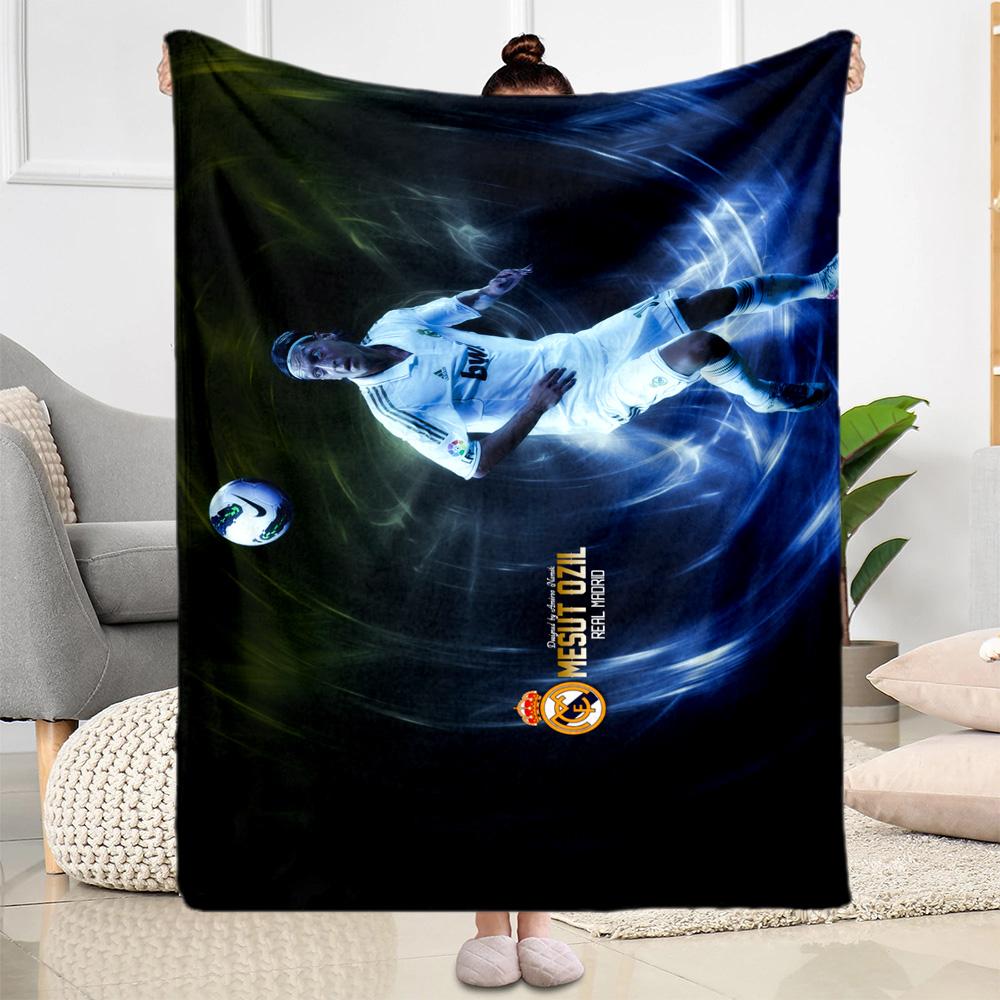 Cristiano Ronaldo Celebration Blanket Warmthful Decor Suitable for Sofa Chair Picnics All-Season Use Modern Gifts For Family Or Friends