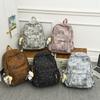 Schoolbag new schoolbag girls college students Korean version ins large capacity star backpack junior high school backpack