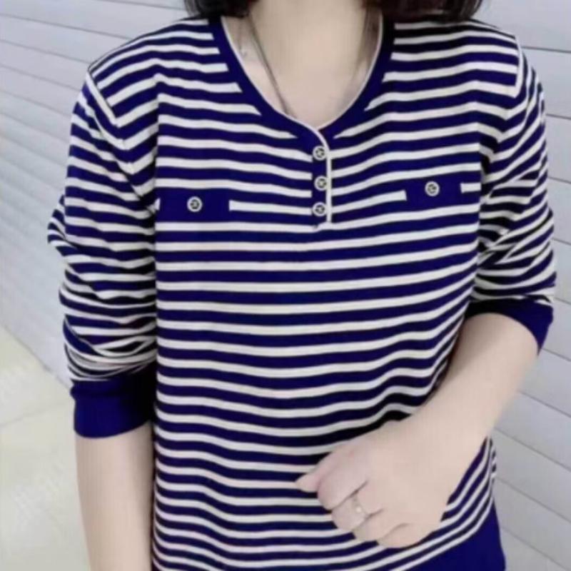 

Осенний стиль трикотажная базовая рубашка модная верхняя одежда с длинными рукавами весенняя одежда свитер 3XL темно-синий