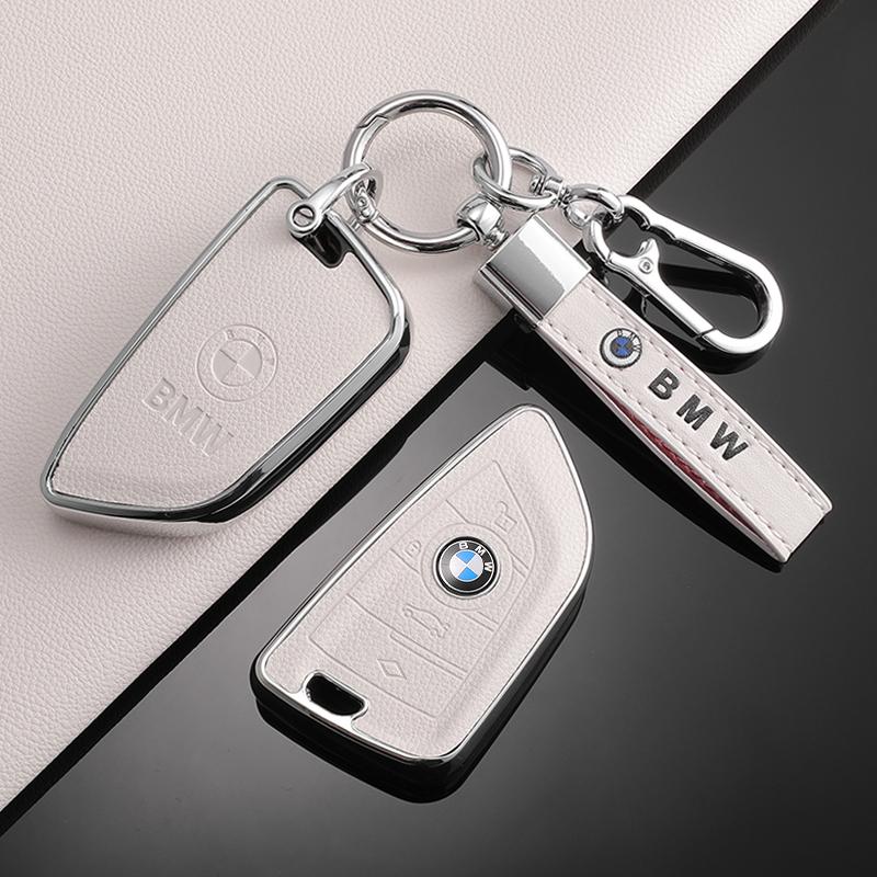 AAAXE1 for BMW 1 2 3 5 7 Series X1 F48 X3 G20 X4 X5 G05 X6 F16 M40i M440i G02 G31 G23 F34 F15 F40 IX3 TPU Leather Case Car Key Cover