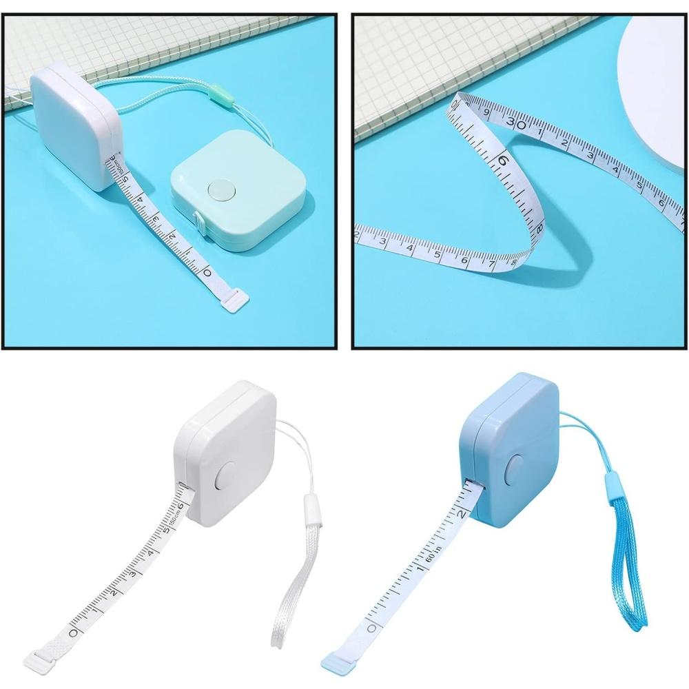 1,5 m Tragbares Maßband Kleine Schmuckmessung Lineal zur Gewichtsabnahme Medizinische Körpermaße Schneidermaß Kleidung Taille