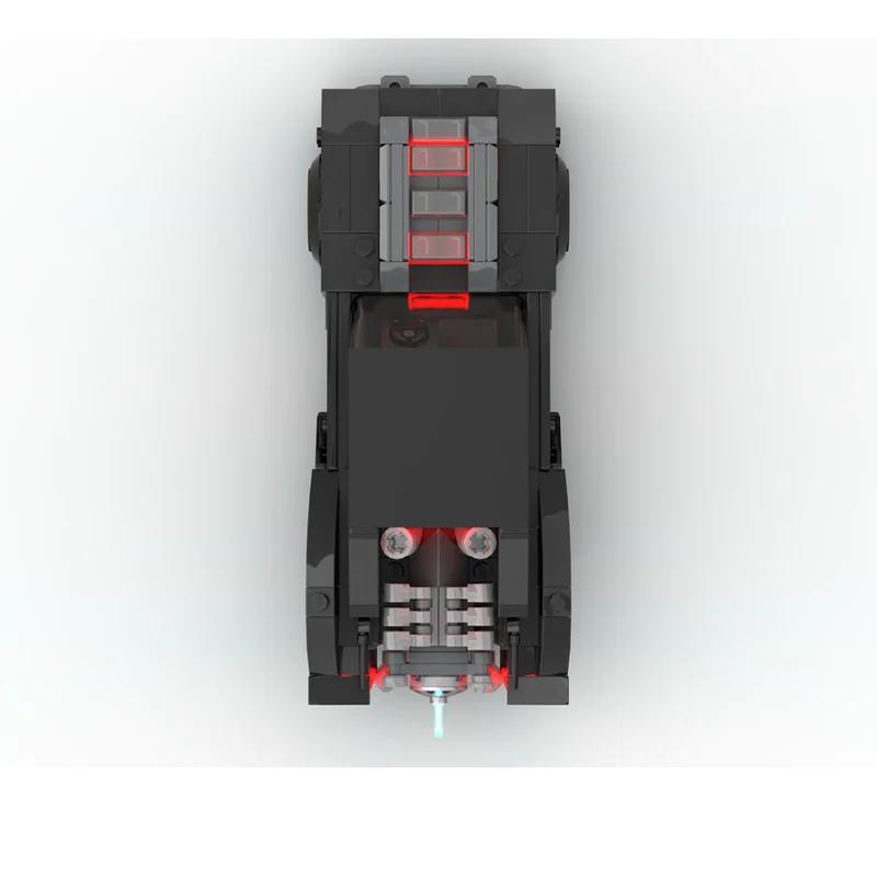 337 PCS New MOC Car Model Movie Game Series Building Block Car Revenge "Batmobile Eight-grid Car Children's Building Block Toy