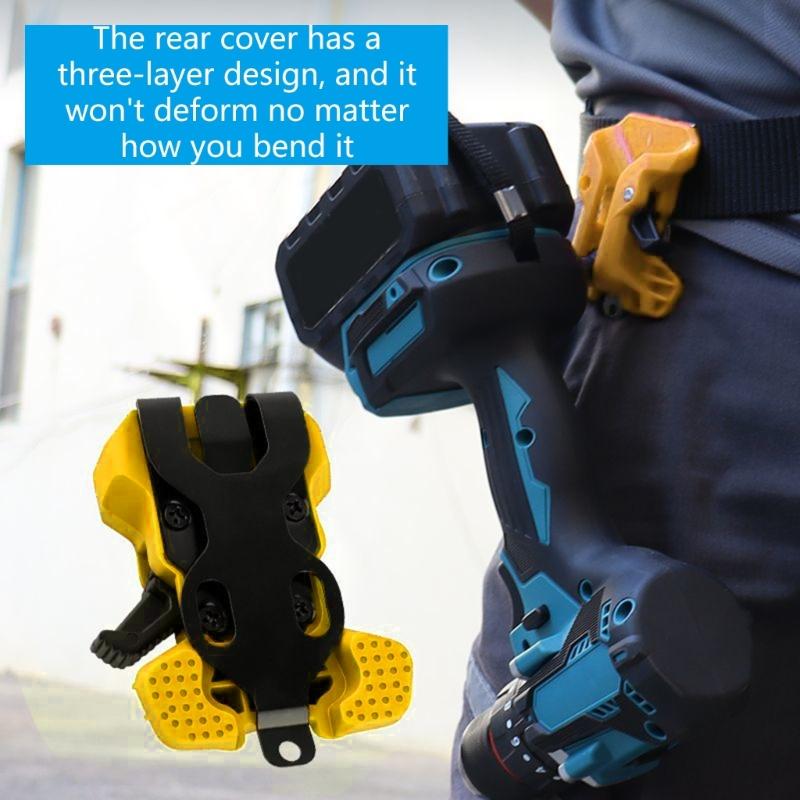 Multipurpose Tool Belt Clip Tool Holder with High Hardness Resistant To Wear Impact for Long Lasting Use.