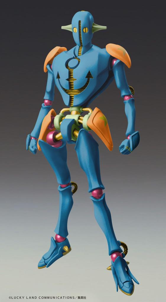 Medicos Entertainment Super Action Statue Bizarre Adventure Part 8 Wet 160mm PVC ABS Nylon Painted Movable Figure "JoJolion" JoJo's "Soft & Second"