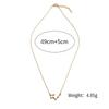 Women Necklace Zircon Pendant Twelve  Short Clavicle Chain