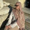Luksusmerke Kasjmir Dameskjerf Trykt Vinter Varmt Sjal og Wraps Pashmina Bandana Lang Jacquard Paisley Dame Foulard