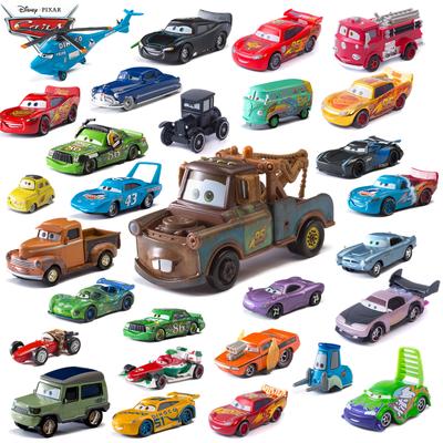 Autos Disney Pixar Cars Lightning McQueen Hook Jackson Storm The King Hook 1:55 Metalllegierung Auto Spielzeugmodell Spielzeug Kindergeschenke