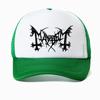 Rapper Mayhem Death cappello Unisex Moda Heavy Metal cappello band norvegese Anime Rock Hip hop cappelli Berretto Cappelli Snapback
