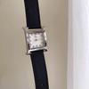 New Classic Retro Square Leather Watch, Women'S High-End Elegant Leather Strap Quartz Watch, Premium Selected Timepiece.