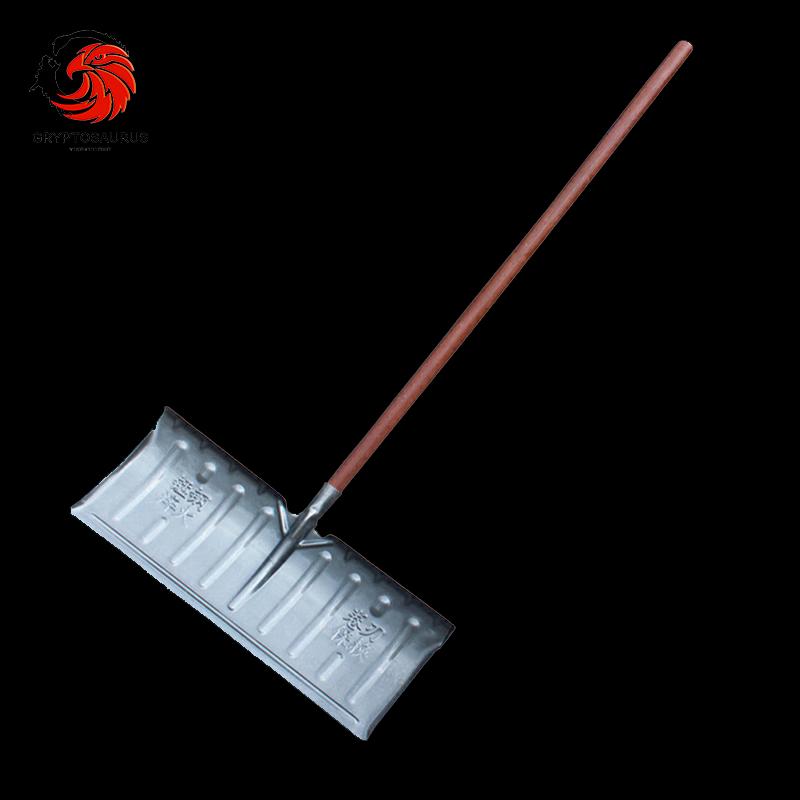 Heavy-Duty Manganese Steel Snow Push Shovel
