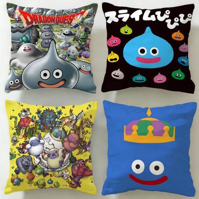 Beliebtes Spiel Dragon Quest Rocket Slime Kissenbezug Weich & Leicht zu Waschen Kissenhülle – Vielseitig für Sofa, Bett, Reisen und Büro