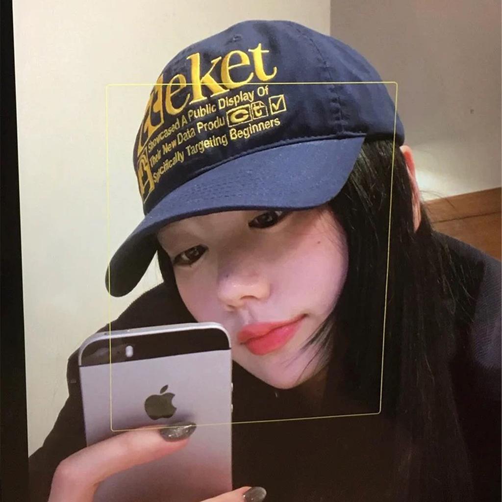 Baseball Stitching Embroidered Letterings Alphabet Street Urban Style School Old Vintage Women Men For Neutral Gender Fresh Caps Peaked Hats