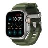 Nomad Rocky Point Band - Apple Watch Strap 46mm/49mm with Fiberglass and Titanium (Forest, Natural Hardware)