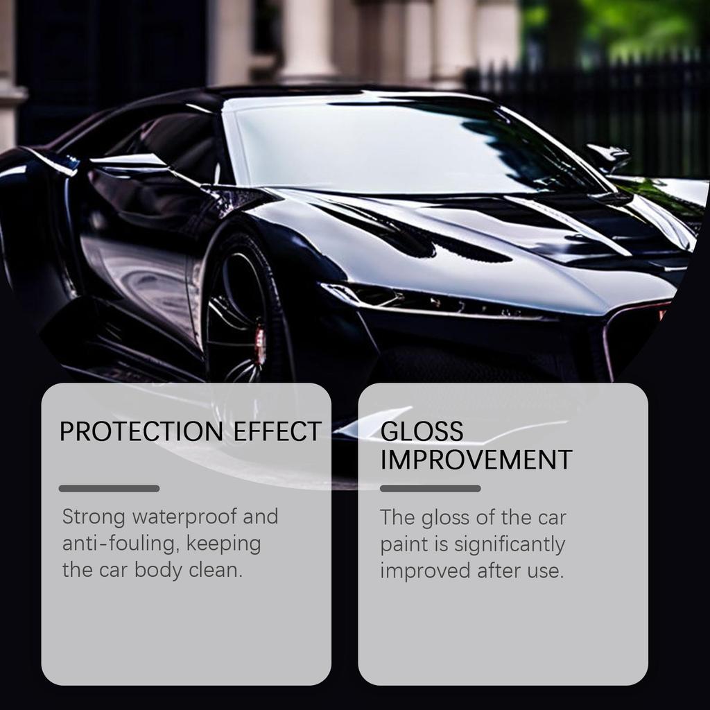 Rayhong car paint coating spray, body decontamination, cleaning, refurbishment, maintenance, glazing care solution 100ml