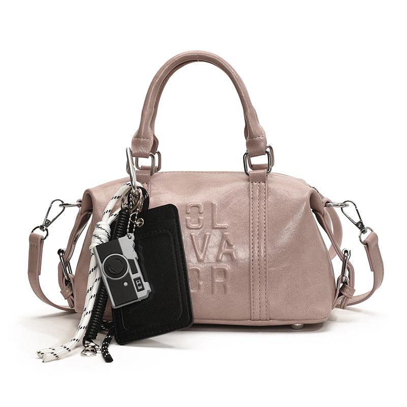 Women's Versatile Retro Boston Crossbody Bag