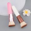 Big Chubby Dun Flat Head Foundation Brush BB Cream Liquid Foundation Brush Concealer Brush Soft Hair No Traces Do Not Eat Powder Face Beauty Tools