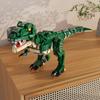 Non-Toxic 861Pcs Green Dinosaur Building Blocks Toys Model Tyrannosaurus Rex Assemble Puzzle Bricks Toy Sets For Kid Ornament Gifts