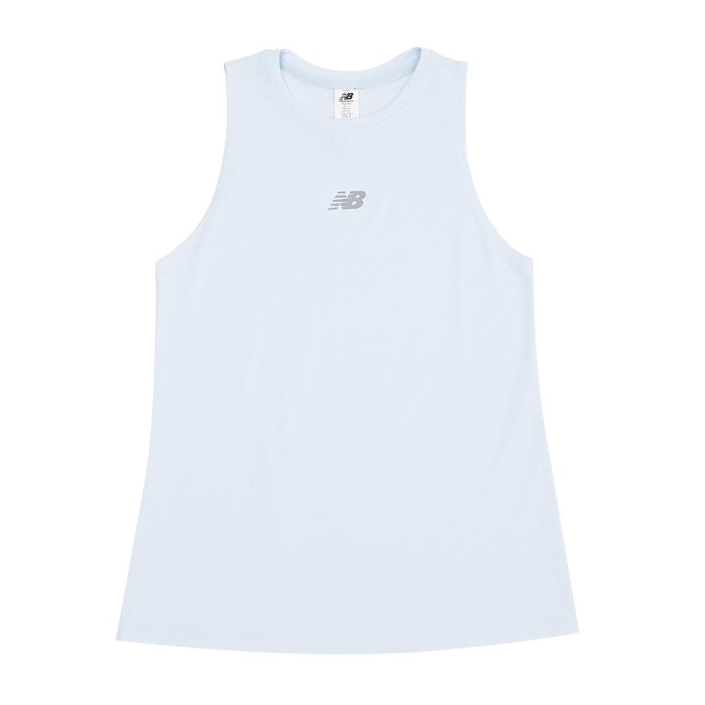 WT51252 Jacquard Slim Tank IB [New Balance] (WT51252) Women's (Ice Blue)