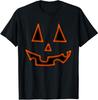 Pumpkin Halloween Jack O Lantern Face Scary Gift Unisex T-Shirt