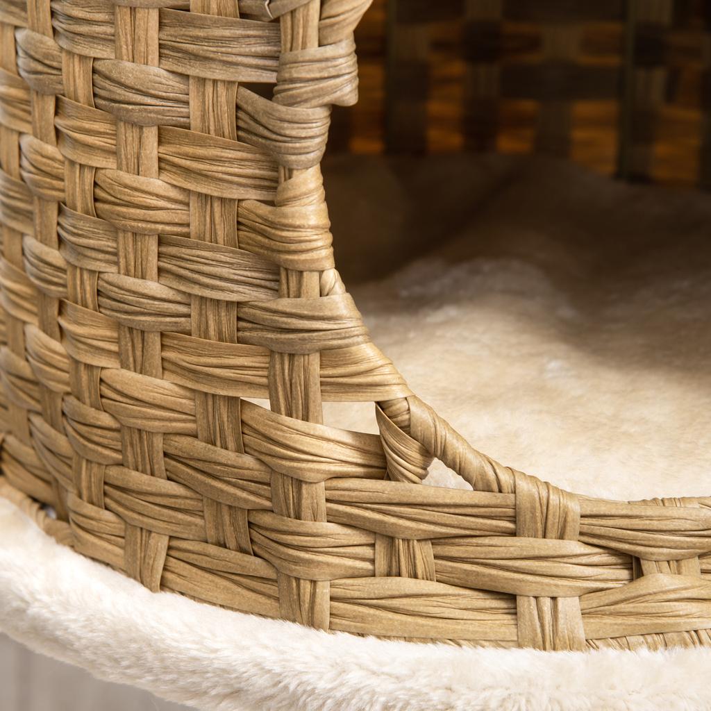 Cat Tree 95 Cm Cat Tower with Cave, Play Ball, Sisal Posts, Large Platform, Multi-Level Cat Scratching Tree, Climbing Tree, for Cats Under 5 Kg