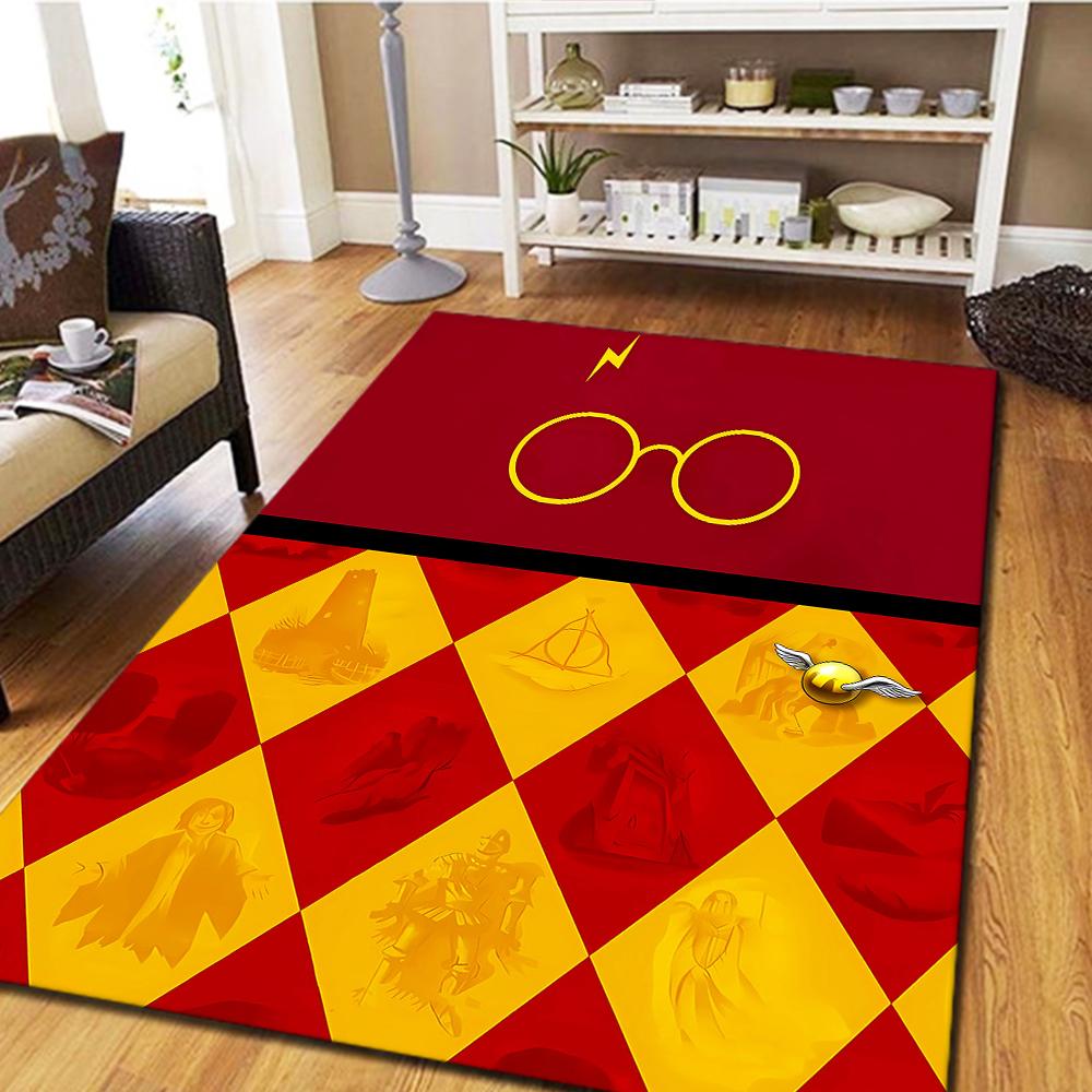 Harry Potter's Owl Floor Carpet, Cool Movie Themed Mat, Digital Printed Rug for Bedroom Decor -HYQ28