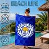 City Football Club Printed Microfiber Beach Towel, Soft And Absorbent, Quick-Dry, Ideal for Summer Travel, Beach Essential, Swimming Pool