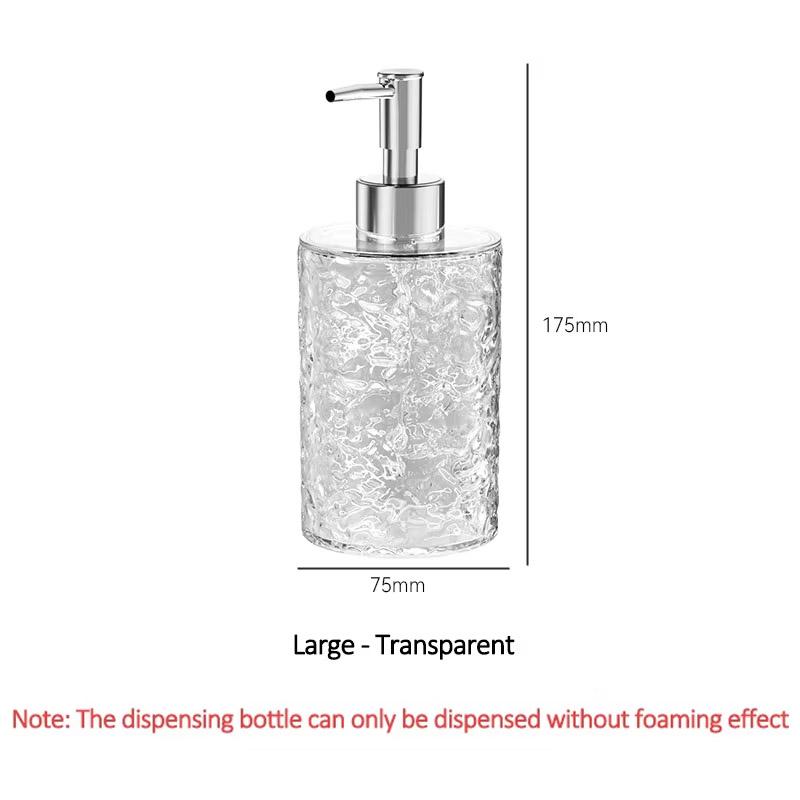 Travel Bottle Hotel Bathroom Bath Luxury Light Luxury Shampoo Shower Gel Hand Soap Foaming Press Bottle Plastic Bottle