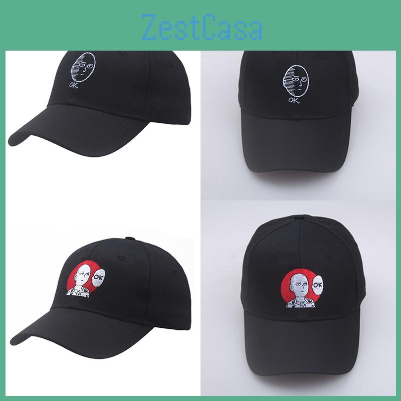 Adjustable One-punch Man Cotton Baseball Cap For A Comfortable Fit