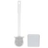Household WallMounted Toilet Brush Cleaning Tool Toilet Cleaning Brush for Bathroom Use(Gray )