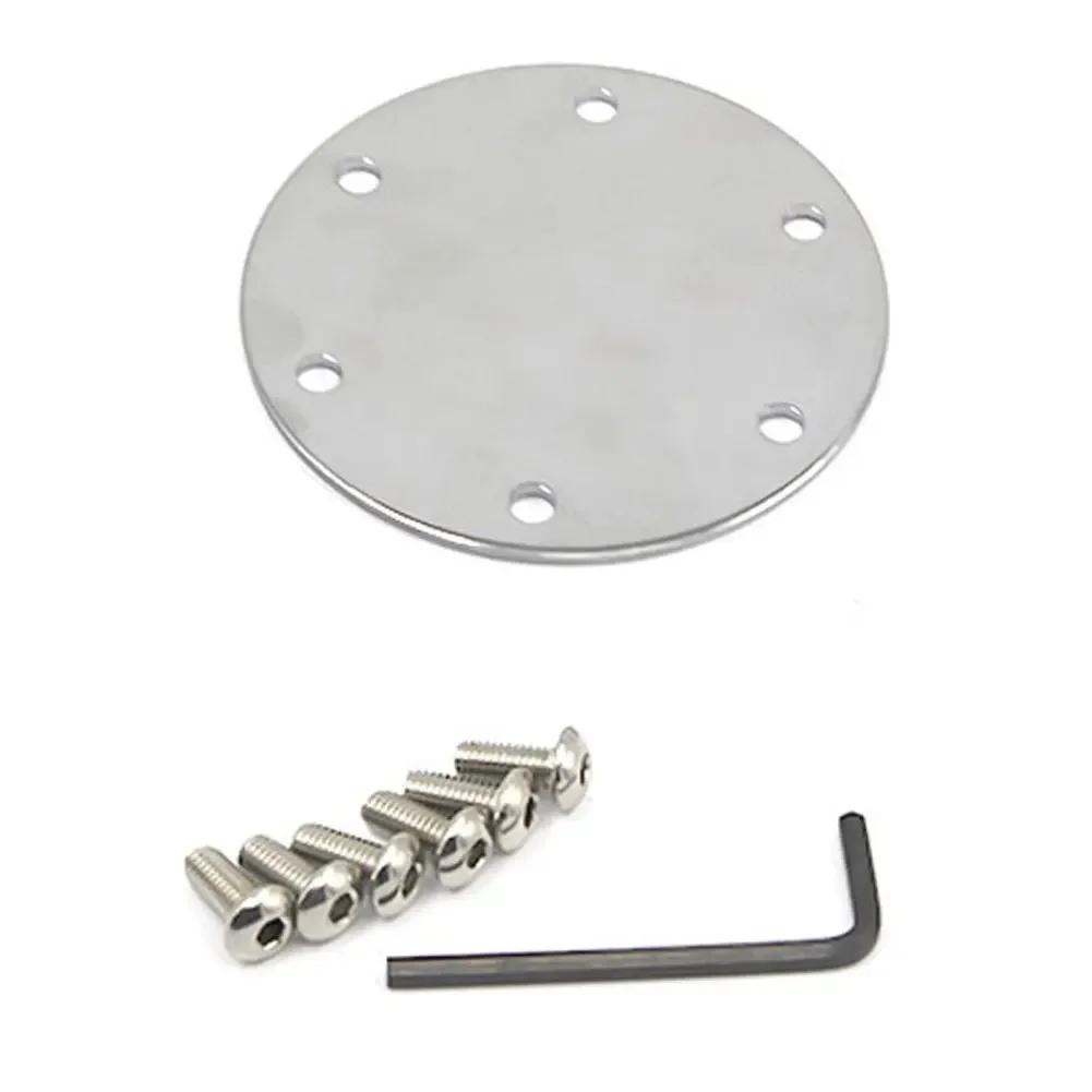 Lenkrad-Hupe Abdeckung 3,35" X 0,06" X 3,35" 8,5cm X 0,5cm X 8,5cm Auto Zubehör Langlebig Einfach zu Bedienen Sechskantschlüssel Autoteile