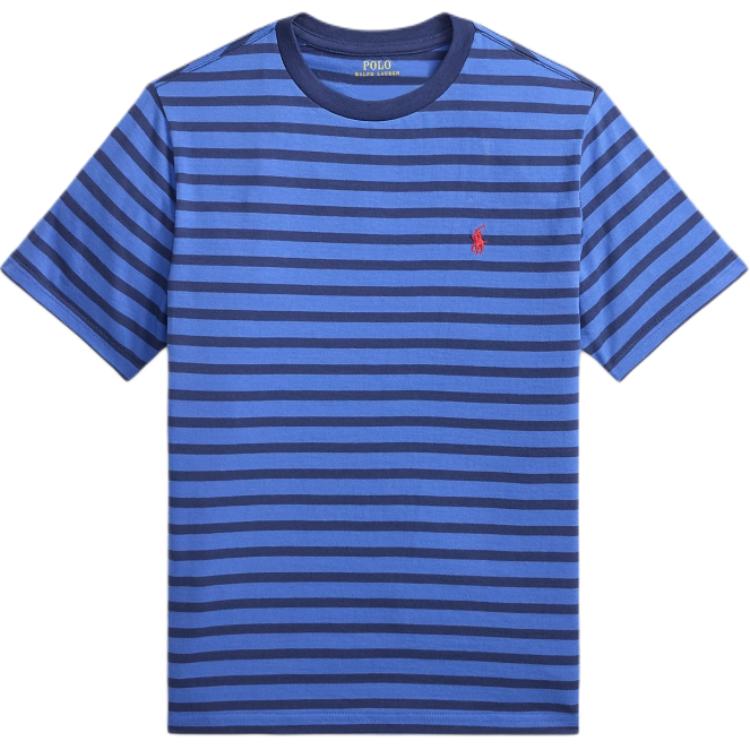 Polo Ralph Lauren Striped Cotton Knit Short Sleeve Crew Neck T-Shirt Kids tops CWPOTSHY8021273-400