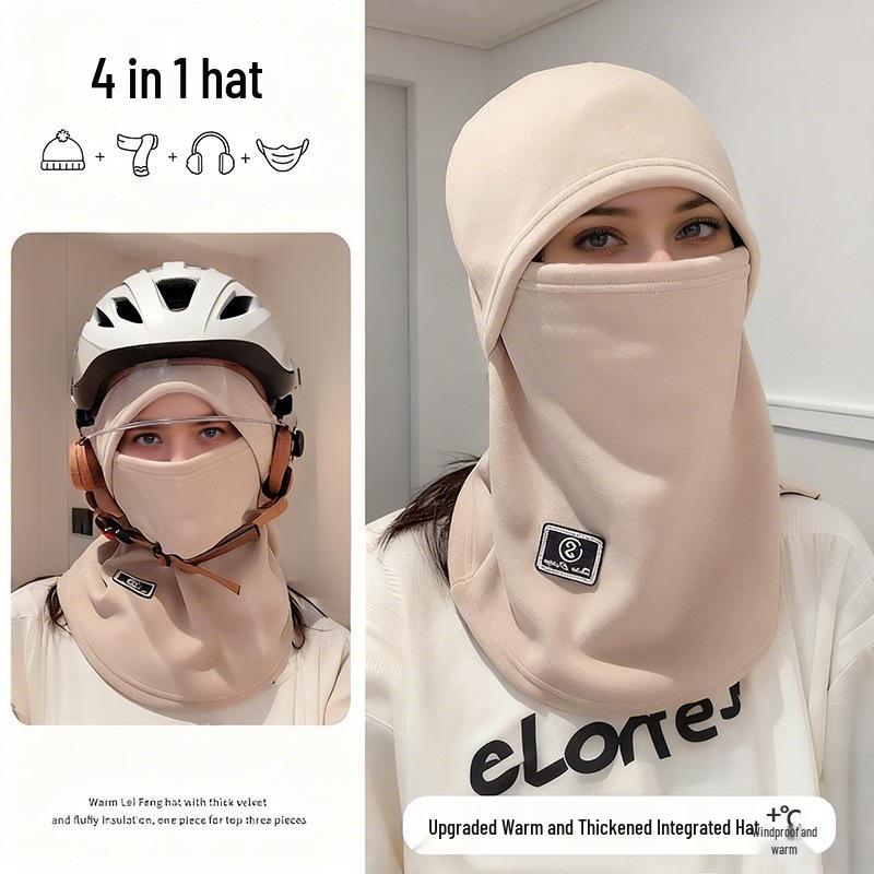 Neukundenrabatt: Winddichte Winter-Radmütze & Ohrenschutzmaske für Herren