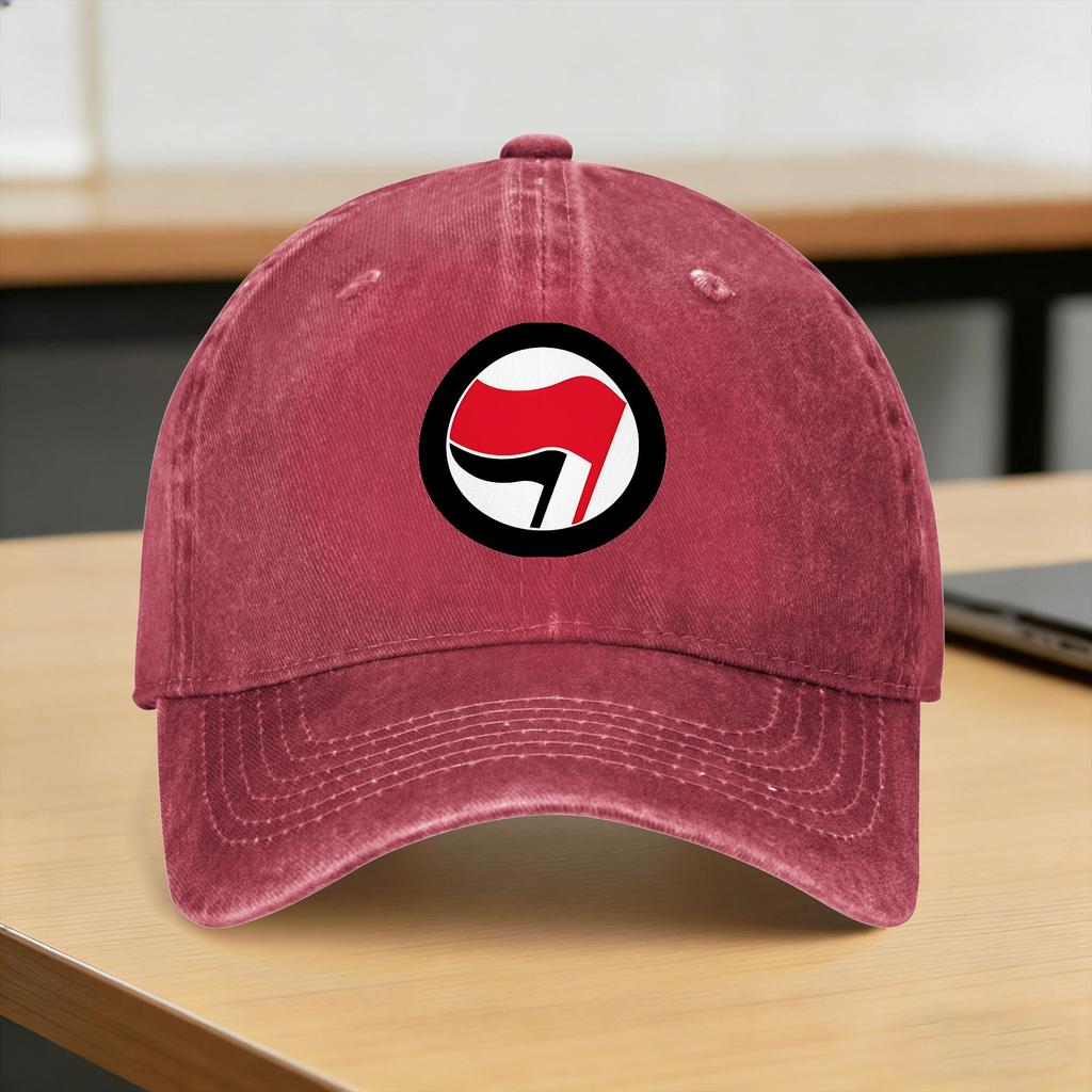 Casquette de Baseball Lavez Antifa Anarcho Casquette Trucker Décontractée pour le Soleil Été Couple Femmes Kpop Rock Casquette Snapback