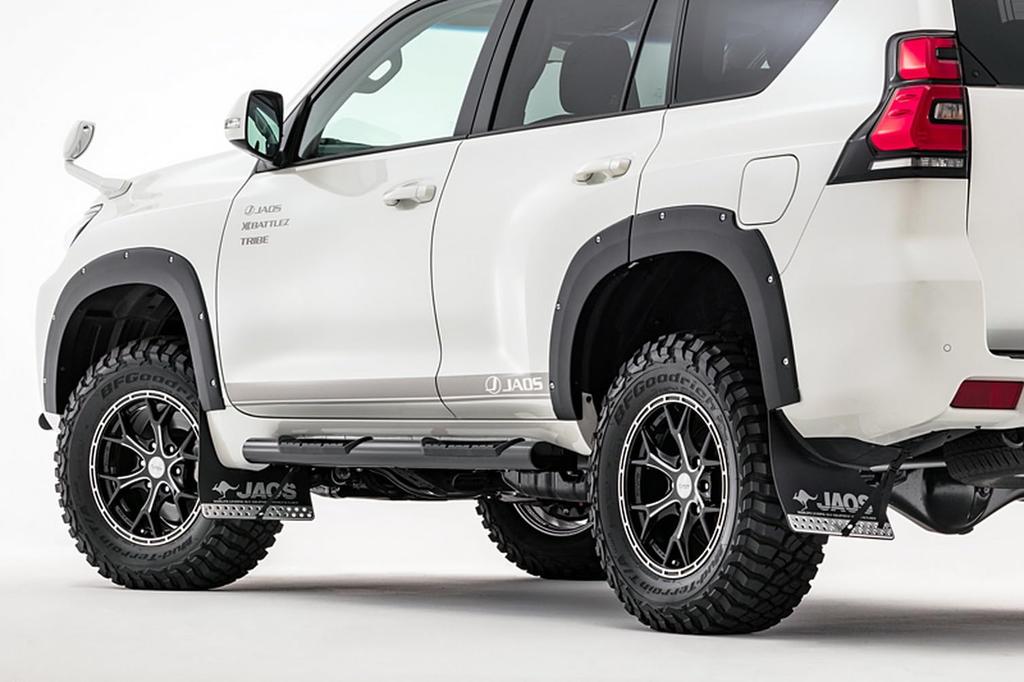 JAOS Mudguard III Rear Set Black Prado 150 Series MUD GUARD3 BLACK REAR PRADO B622065R LC150/1 09+ [Year 09.09-] [Suitable for ALL]