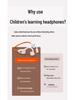 Zero-Pressure Wireless Bluetooth Over-Ear Headphones for Kids - Comfortable Ear Protection for Learning