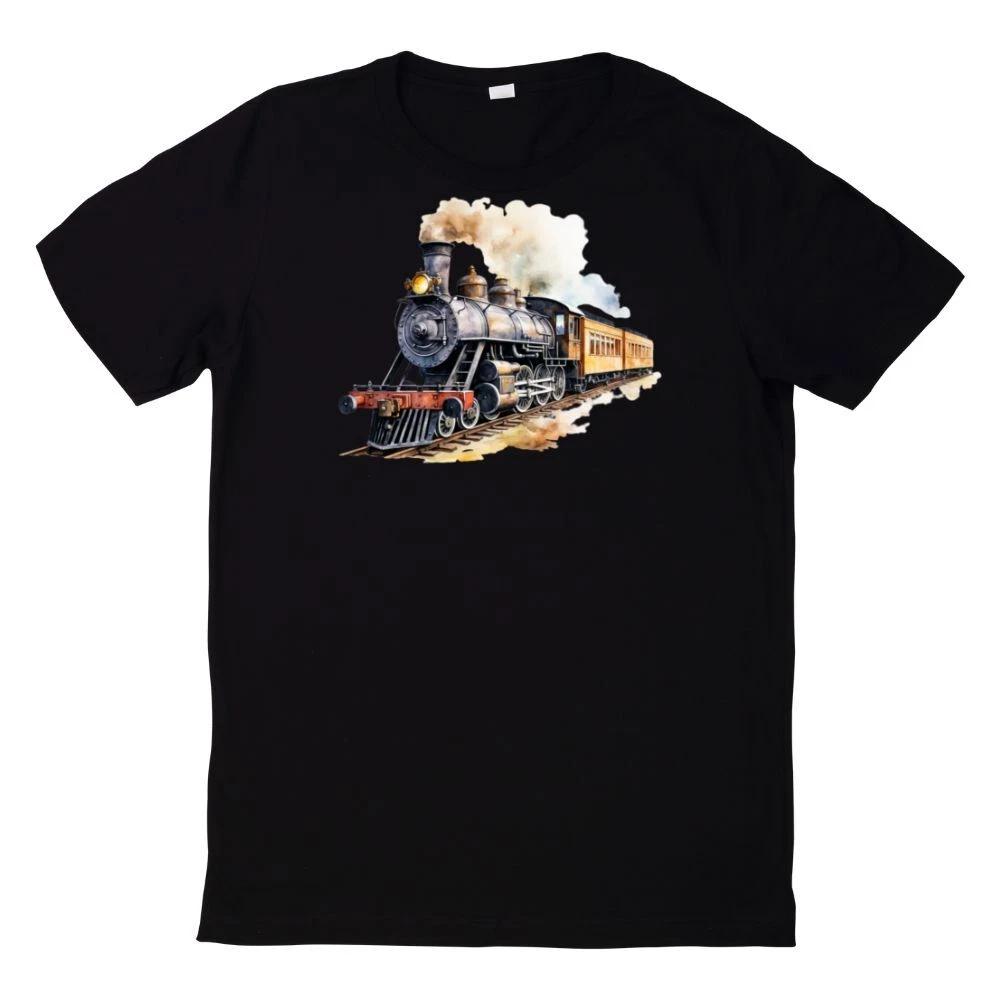 T-Shirt Vintage Zug Aquarell Motiv L