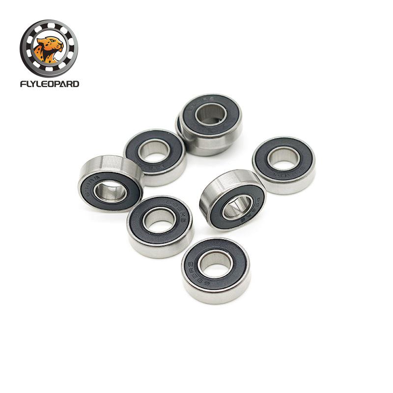 In-stock 6900 2RS Thin-walled Deep Groove Ball Bearing, 10x22x6, High-speed Motor Bearing with Blue Rubber Seal.